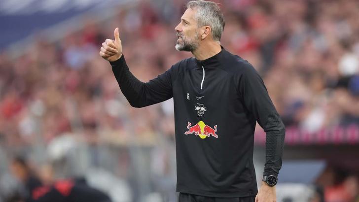 Leipzig coach Marco Rose